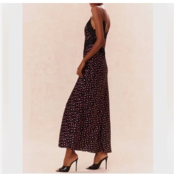 Loveshackfancy Serita Silk Floral Maxi Dress - Picture 4 of 9